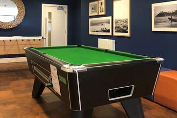 The shared games-room is sure to keep you entertained!