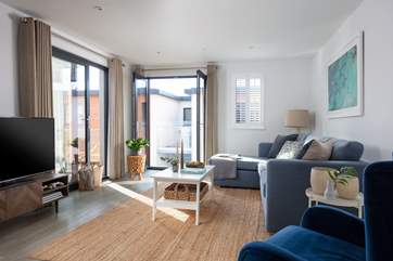 The gorgeous open plan living area.