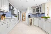 The spacious kitchen has everything you will need.