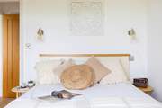 A great night's sleep is assured in this lovely bedroom.