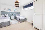 Bedroom 1 is a twin bedroom on the ground floor.