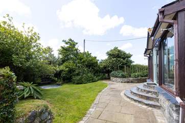 The outside space is lovely.