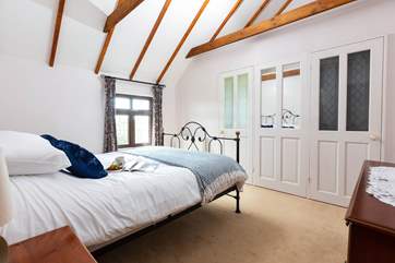 The main bedroom has a comfortable king-size room and en suite shower-room too (Bedroom 1).