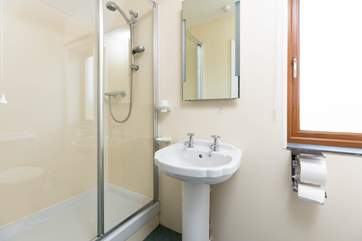 The en suite shower-room for the main bedroom.
