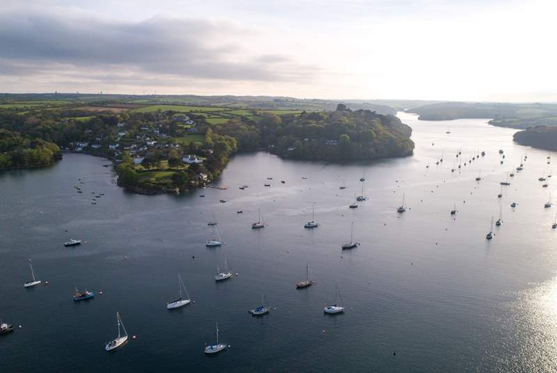Explore the banks of the Helford. 