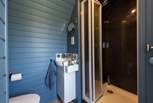 The stunning shower-room provides the perfect spot to refresh after a day of exploring.