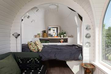 A second bed can be made up by request, if you have little ones with you.