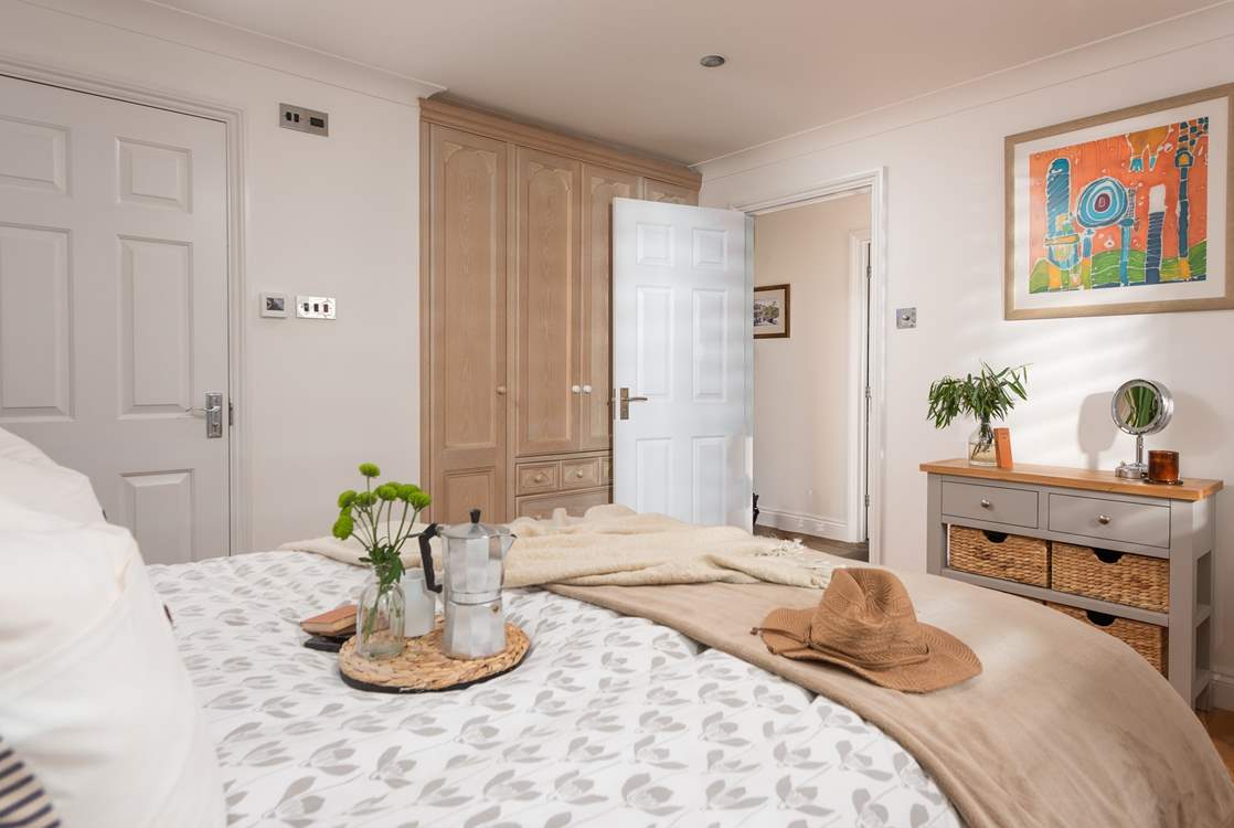 Pretty bedroom 1 has a convenient en suite shower-room.