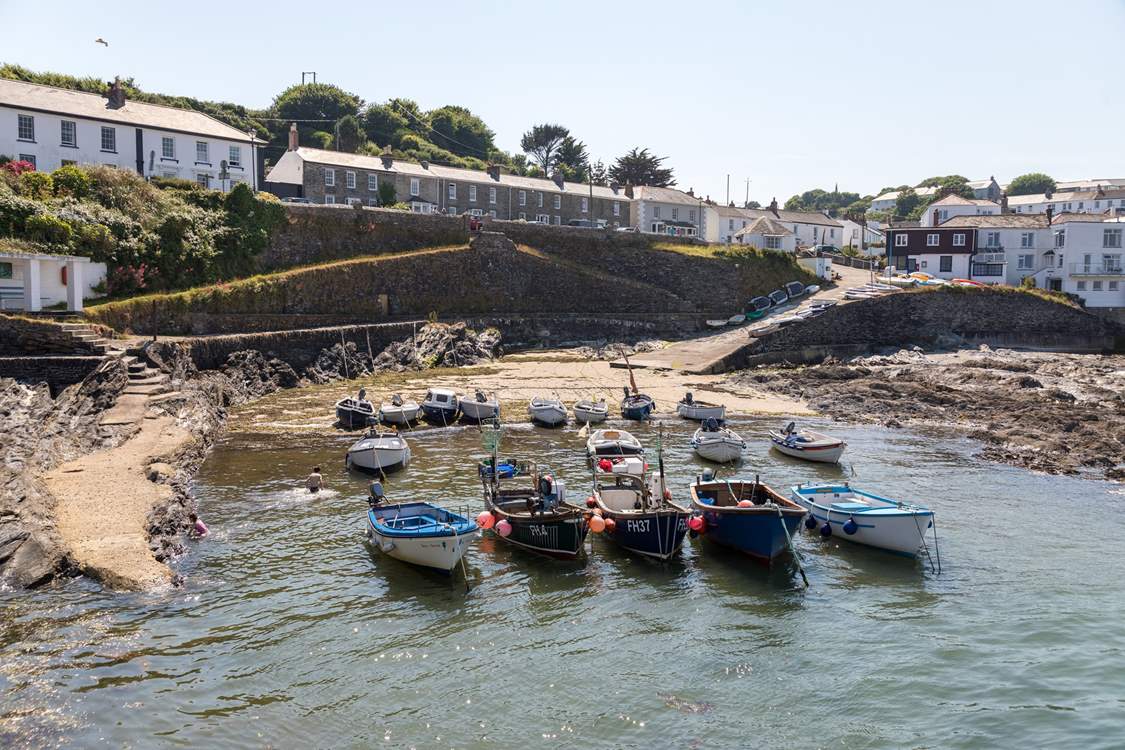 Portscatho is a pretty village with a lovely harbour.
