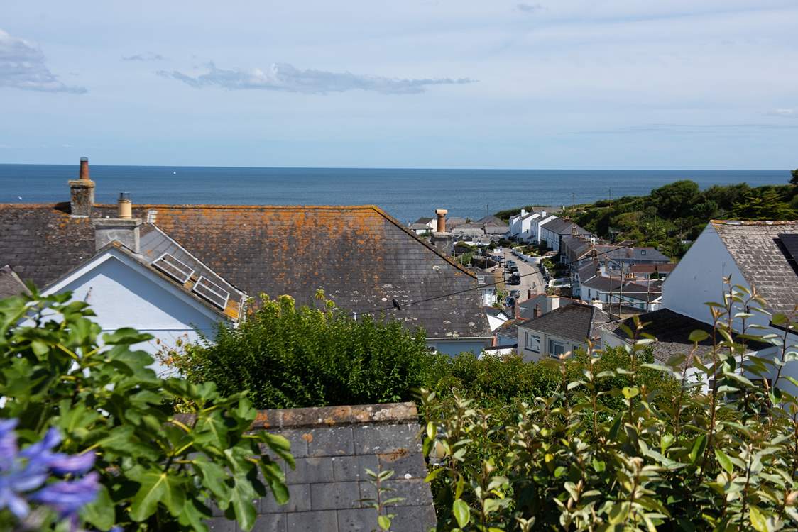 Looking down towards the Lugger.
