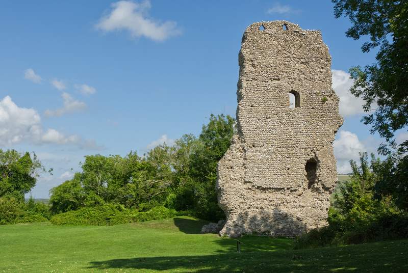 The historic ruins of Bramble Castle. 