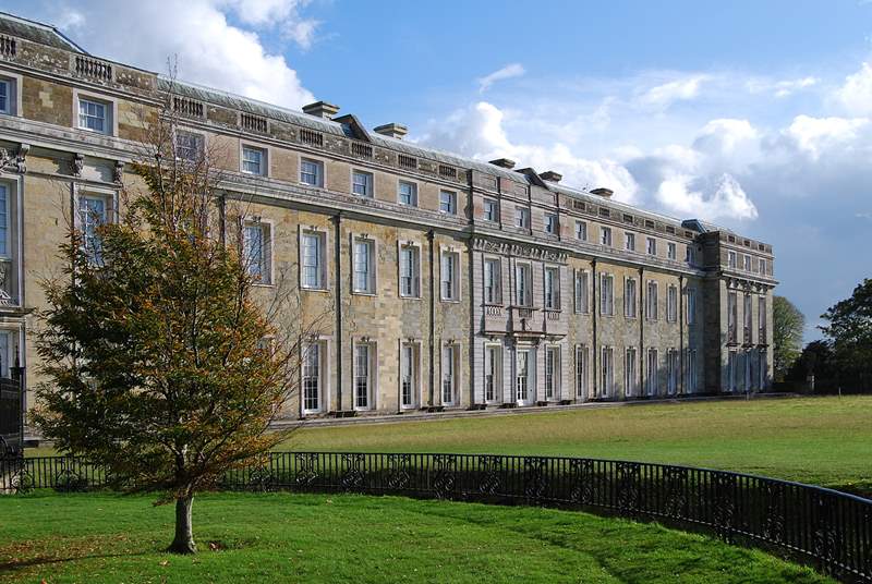 Nestled in a deer park is Petworth House, boasting a fine collection of art.