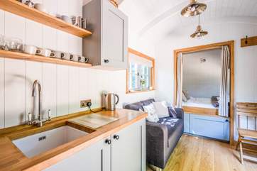 The dreamiest little space for two.