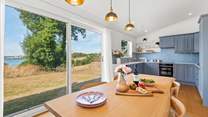 With stunning views towards the magical river Dart.