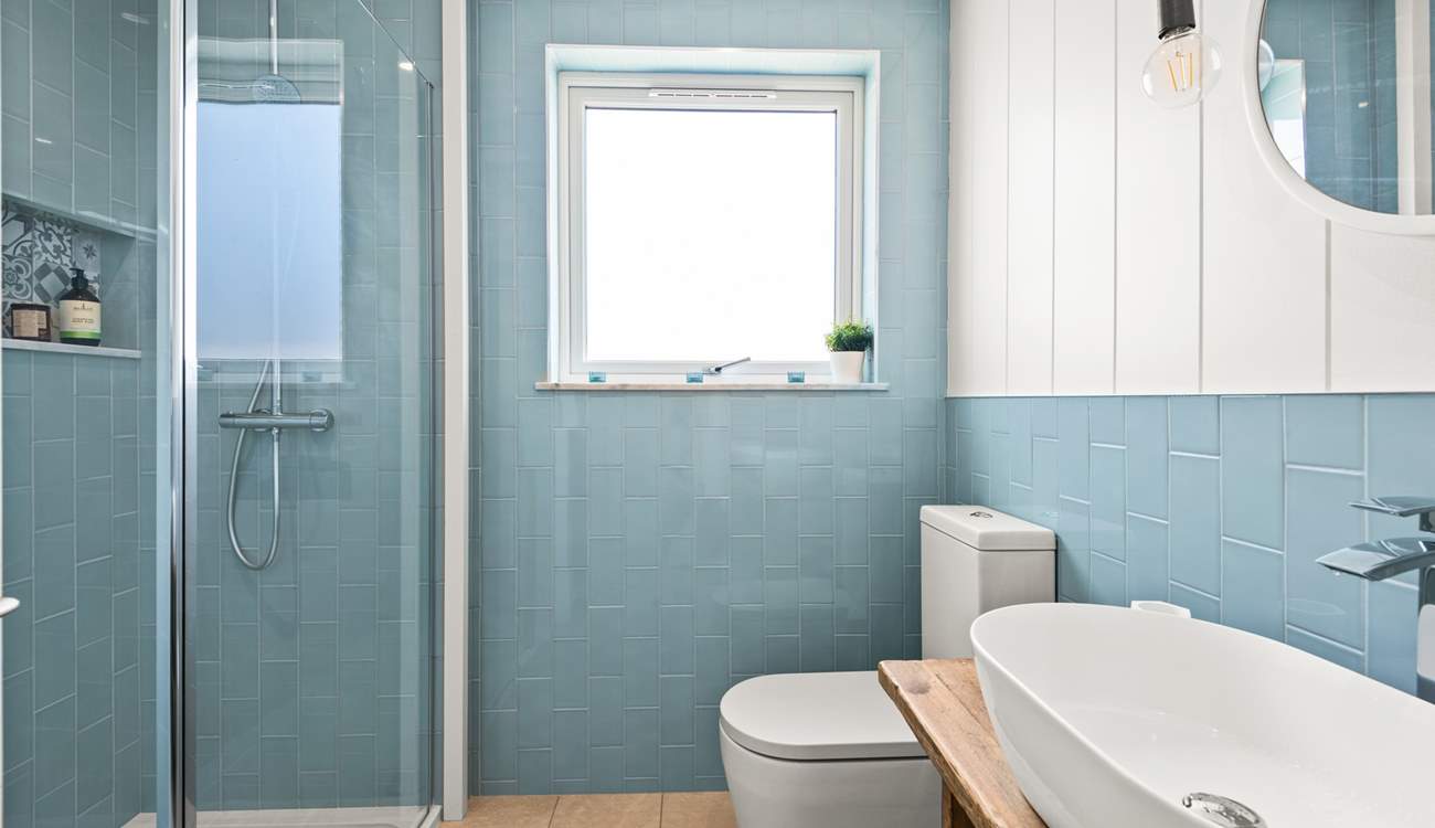 The en suite Shower-room to bedroom 1.