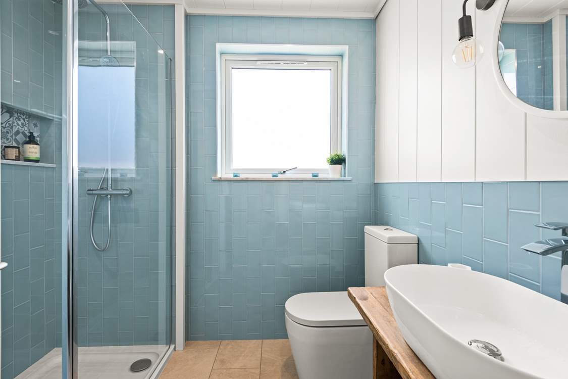 The en suite Shower-room to bedroom 1.