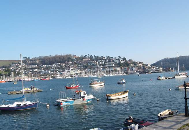 Kingswear is a delightful town across the water from Dartmouth.