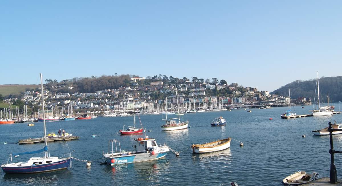 Kingswear is a delightful town across the water from Dartmouth.