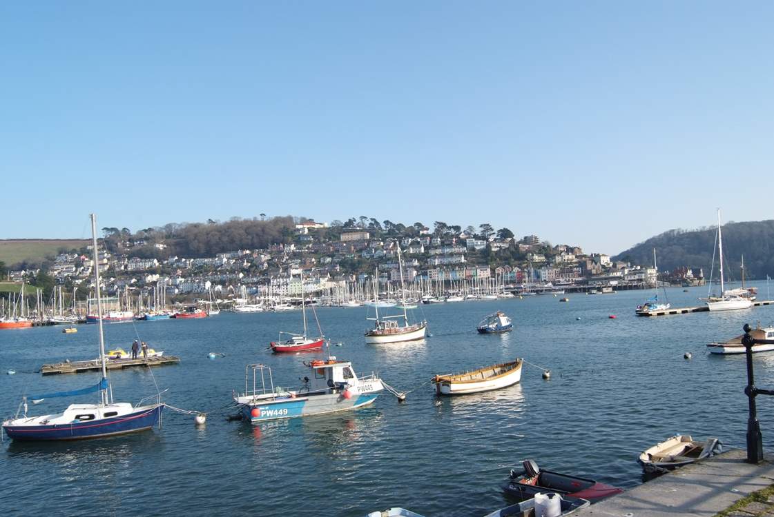 Kingswear is a delightful town across the water from Dartmouth.
