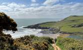 You can wander down to the magical beach of Mansands via the coastal path. - Thumbnail Image