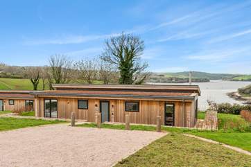 Magical Gurrow Point Hideaway has stunning views over the river Dart.