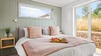 Sink into the sumptuous bed in bedroom 1.