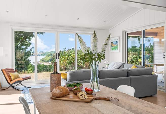 Soak up those wonderful river views.