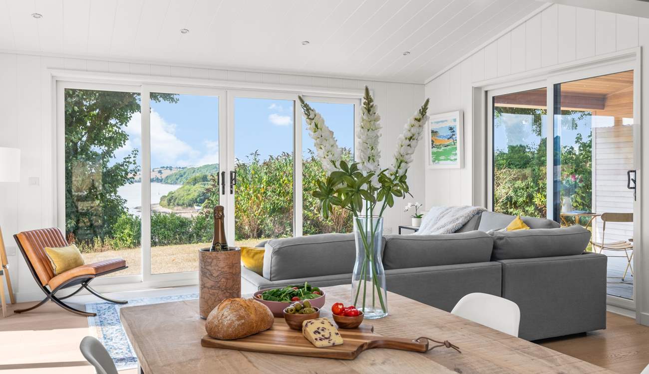 Soak up those wonderful river views.