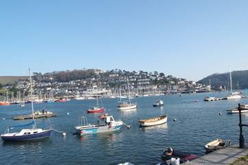 Kingswear is a charming village nearby.