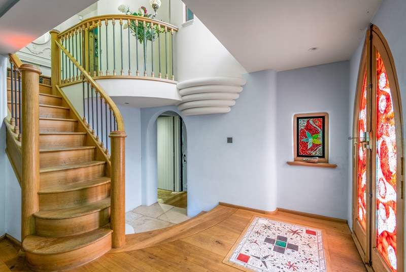 Head up the rather fabulous staircase, where you will find Bedroom 3 to the left and Bedroom 4 to the right.