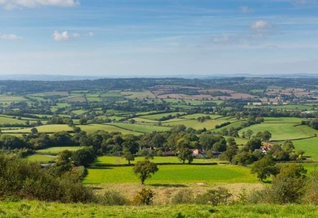The gorgeous Blackdown Hills are nearby, and make for a great spot for cycling and walking.