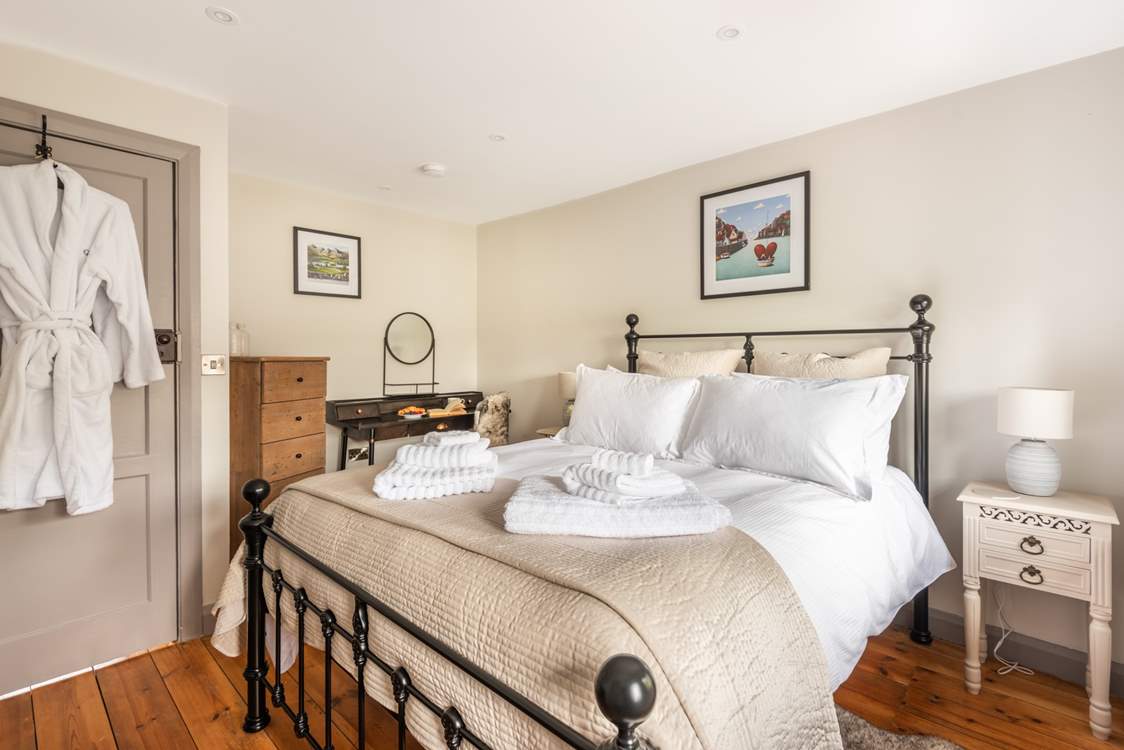 There are luxurious touches around the house.