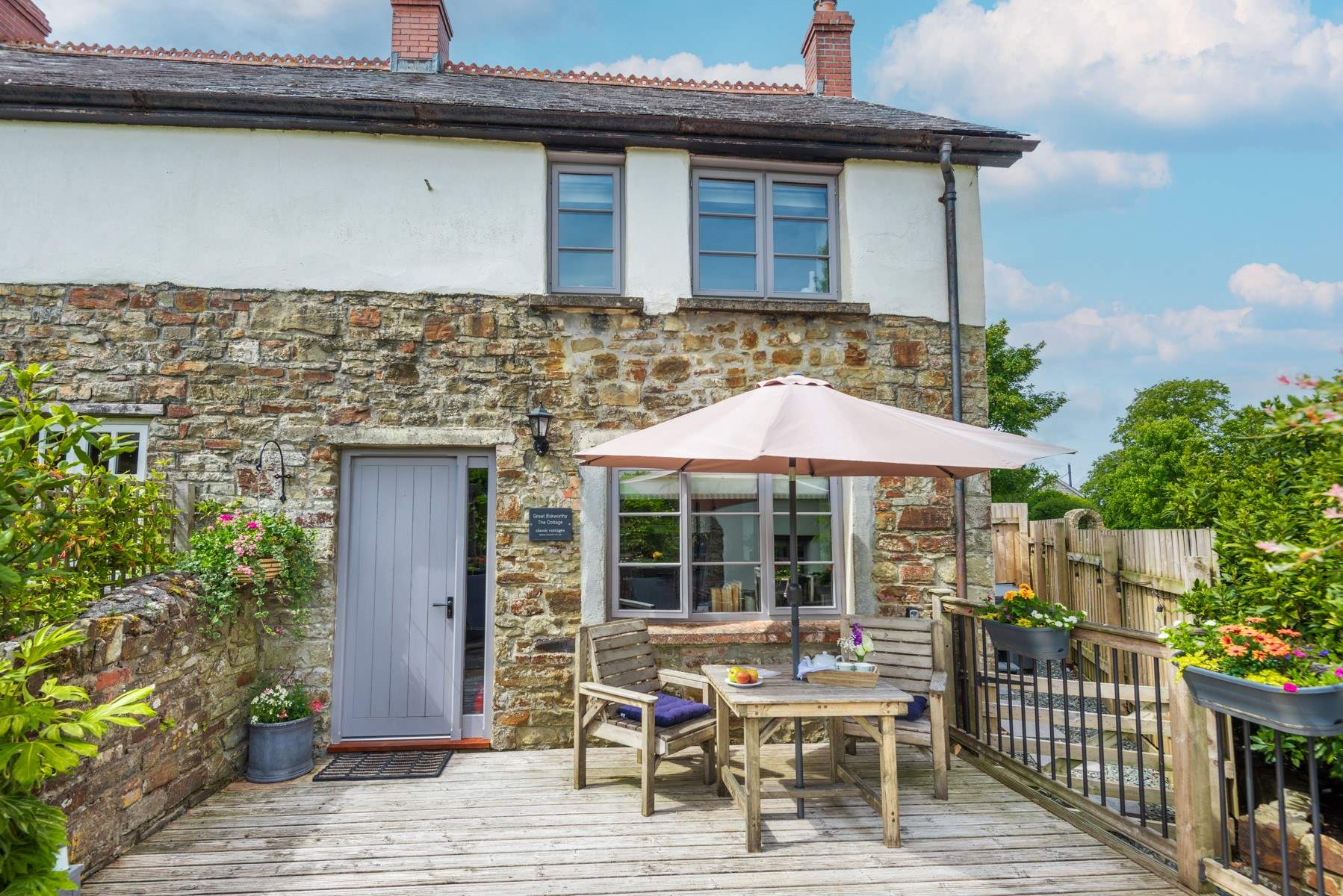 Great Eckworthy - The Cottage is a delightful semi-detached retreat set in gorgeous countryside.