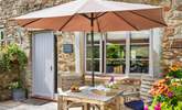 A lovely spot for some al fresco dining. - Thumbnail Image