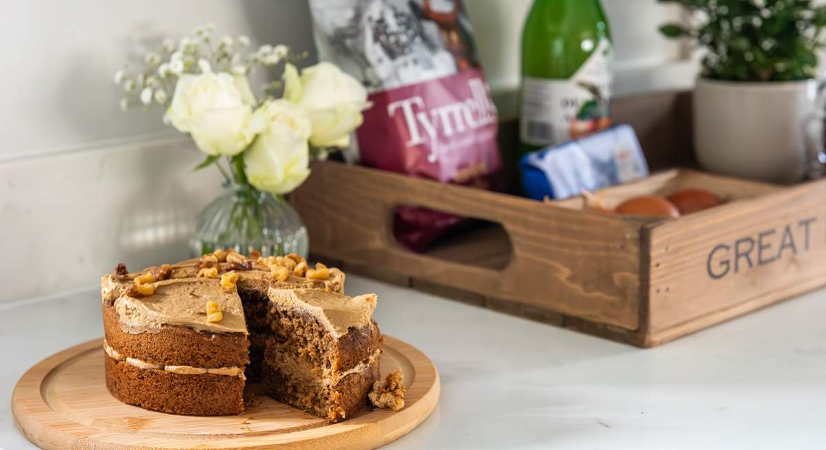 Some lovely treats for your arrival.