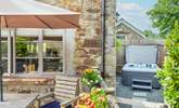 From the decking walk around to the hot tub. - Thumbnail Image