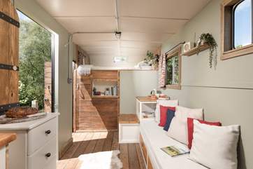Step inside and fall in love with the carefully handcrafted interiors.