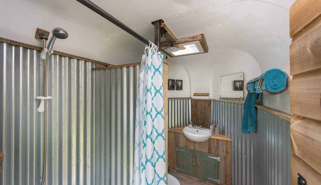 Spacious and full of everything you need to freshen up after a day of adventures. 