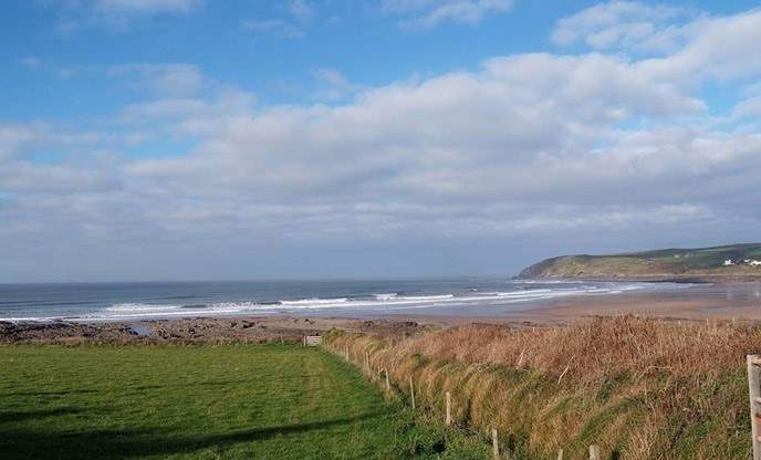 Croyde again is around 30 minutes away and is recognised as one of the best beaches in north Devon – and we can see why. A popular spot for surfers! 