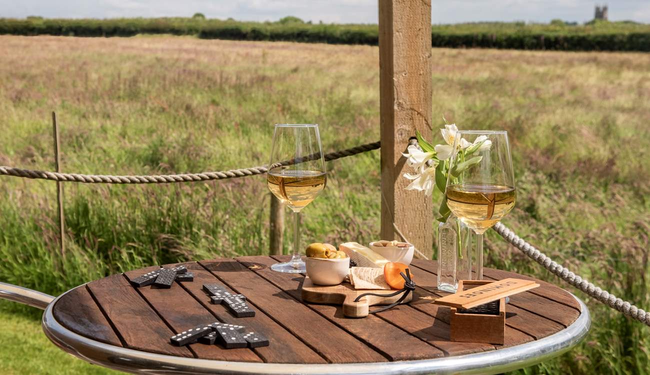 A relaxing way to spend your evening. 
