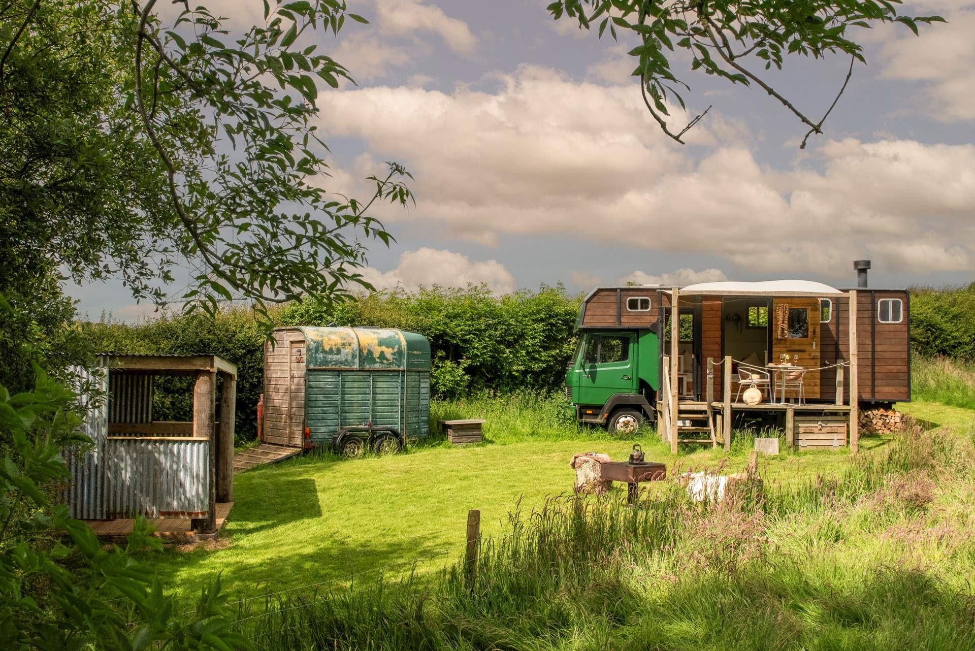 Polly offers an abundance of outside space for guests to enjoy. 