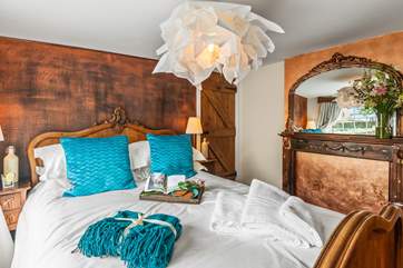 Bedroom three is home to an incredibly inviting double bed.