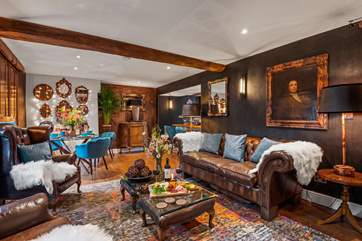 Relax and take in the lavish surroundings.