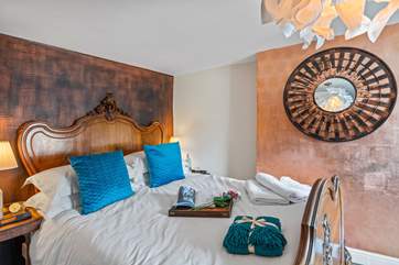 You'll find another gorgeous king-size bed in bedroom two.