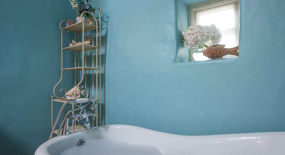 Enjoy a long, leisurely soak...