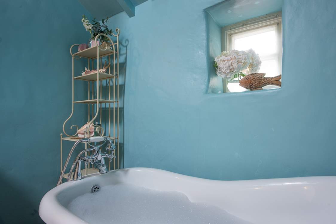 Enjoy a long, leisurely soak...