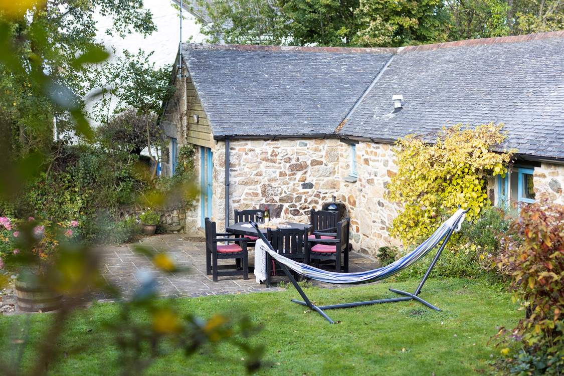 The outside space is an absolute delight.