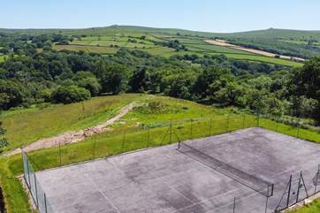 You'll also have access to a wonderful tennis court during your stay.