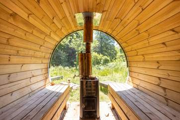 The sauna is an absolute dream!