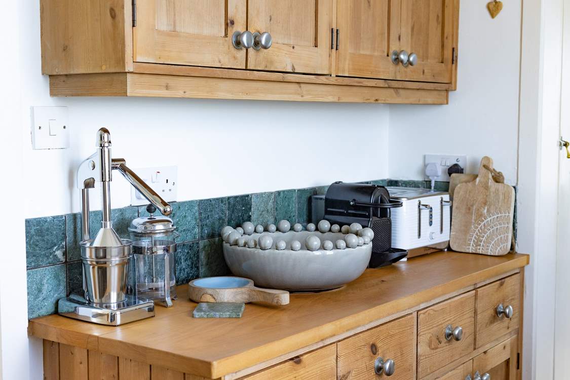 The Cottage has been equipped for your enjoyment.